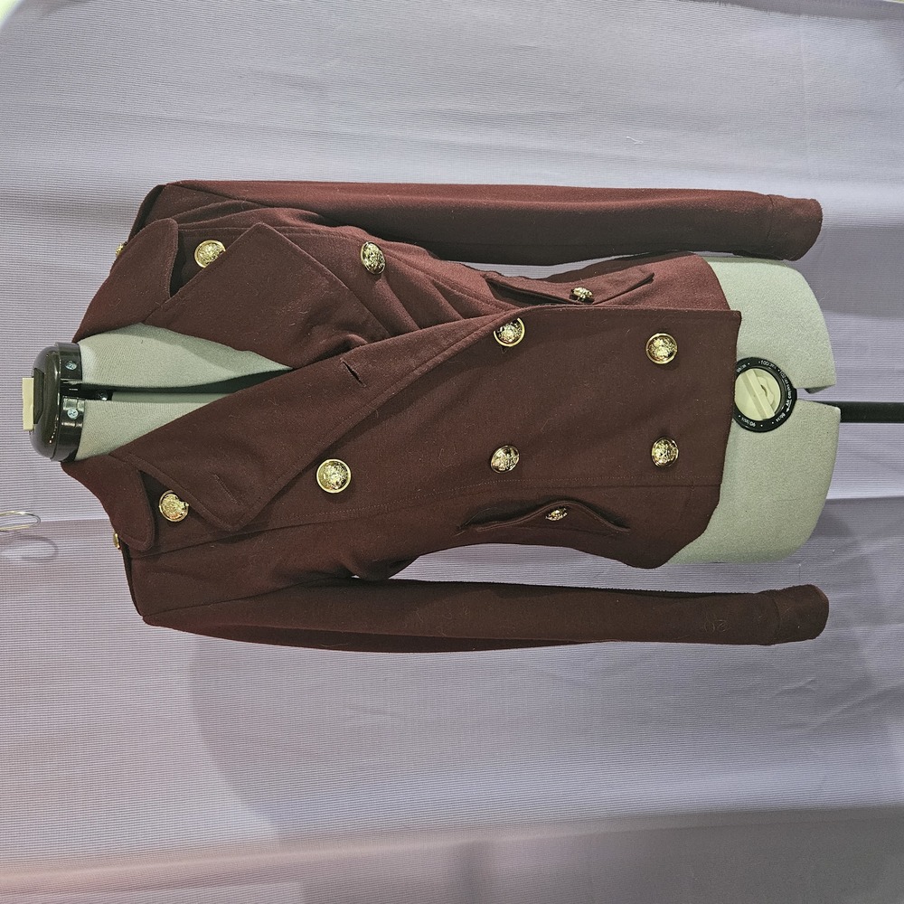 Cecico, Dark Maroon, Jacket, Size: S